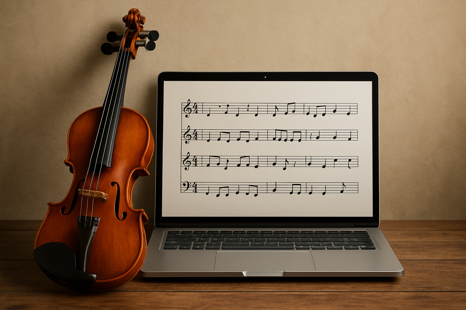 ViolinTrack.com Hero Image